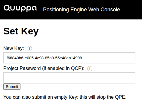 QPE Set Key