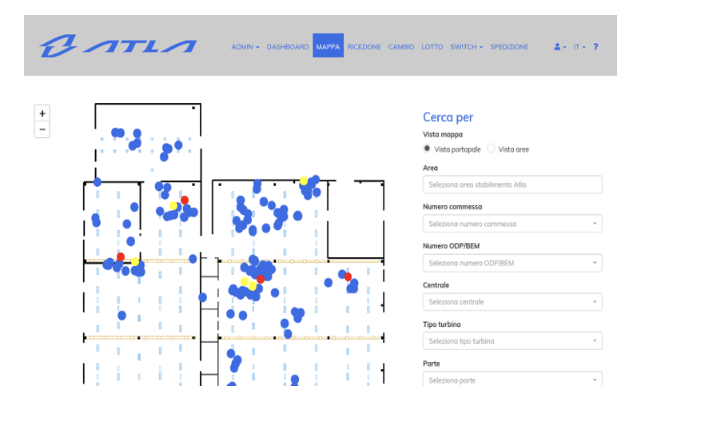 Atla Case Study dot on the map