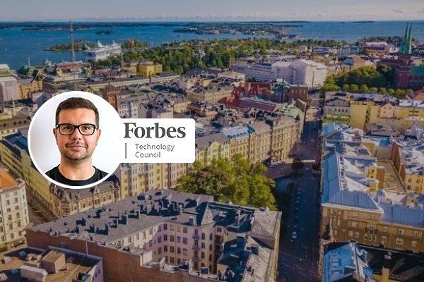 Helsinki, Fabio Belloni Forbes tech council logo