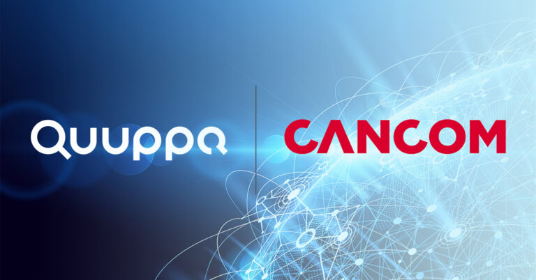 Quuppa & Cancom logos