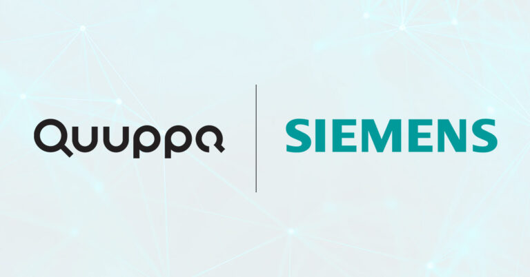 Quuppa & Siemens partnership announcement image