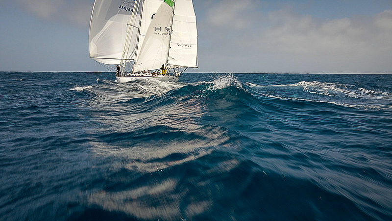 #8 2nd leg Cape Town to Auckland Galiana in waves