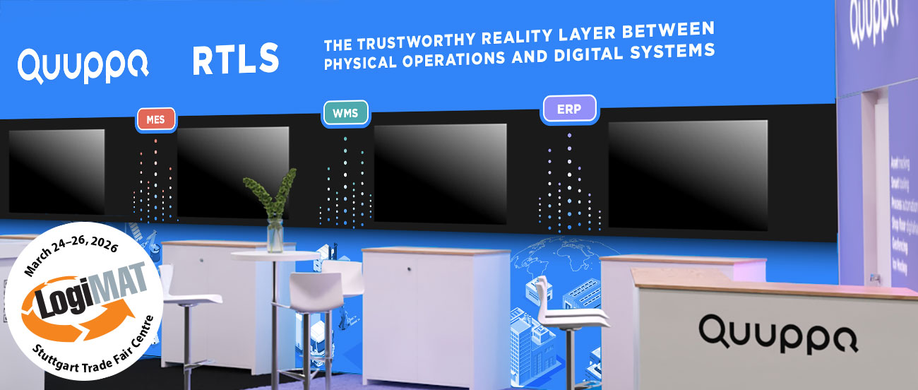 Quuppa Logimat Booth